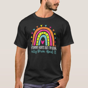 T-shirt J'ai mal à la maman, mais je suis vraiment courage
