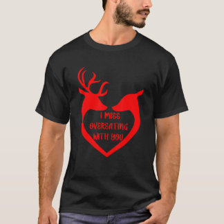 T-shirt J'ai mal à manger avec toi Vêtements