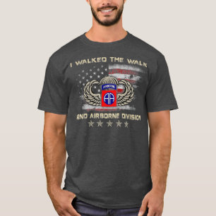 T-shirt J'Ai Marché La Marche 82e Division aéroportée T