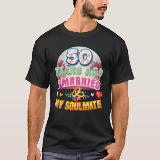 T-shirt J'Ai Marié Mon Âne Il Y A 50 Ans 50E Mariage Et