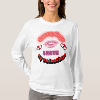 T-shirt J'ai mes valentines