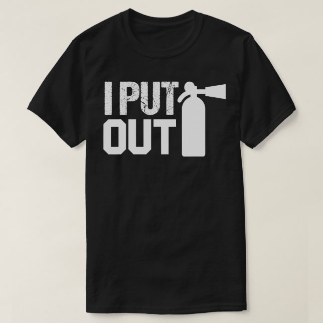 T-shirt J'ai mis de côté sécurité pompier cadeau pompiers (Design devant)
