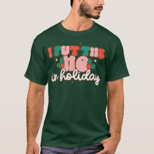 T-shirt J'Ai Mis Ho En Saison De Vacances Noël Famille Pa