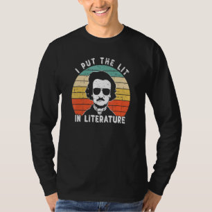 T-shirt J'Ai Mis La Lumière Dans La Littérature Edgar Alla