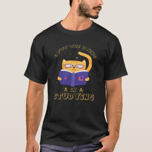 T-shirt J'ai mis mourir dans l'étude Funny étudiant en soi
