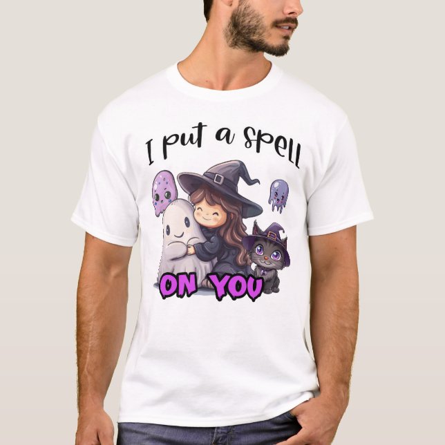 T-shirt J'Ai Mis Un Signe Sur Vous La Nuit Heureux Hallowe (Devant)