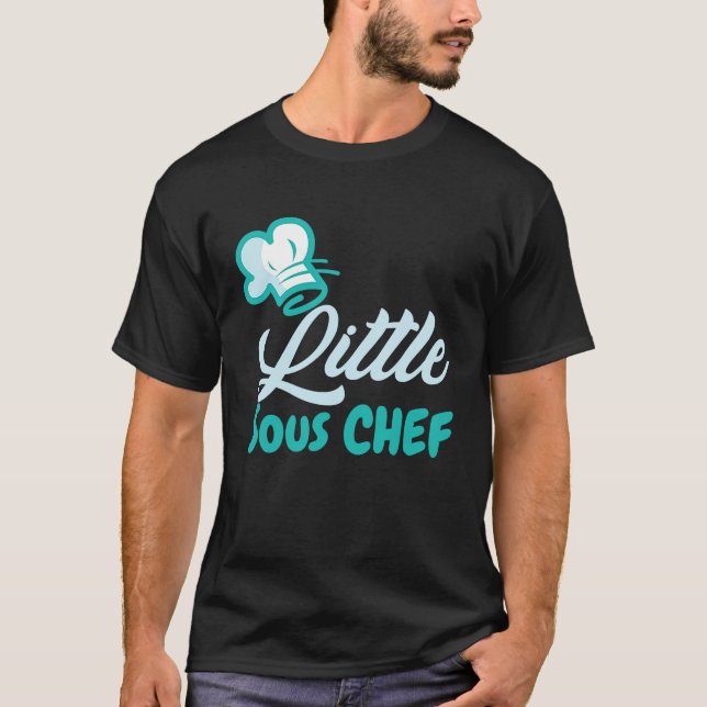 T-shirt J'Ai Mon Petit Sous-Chef Commandement Sous Chef (Devant)