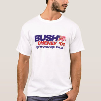 T-shirt J'ai obtenu la paix de YER juste ici, copain