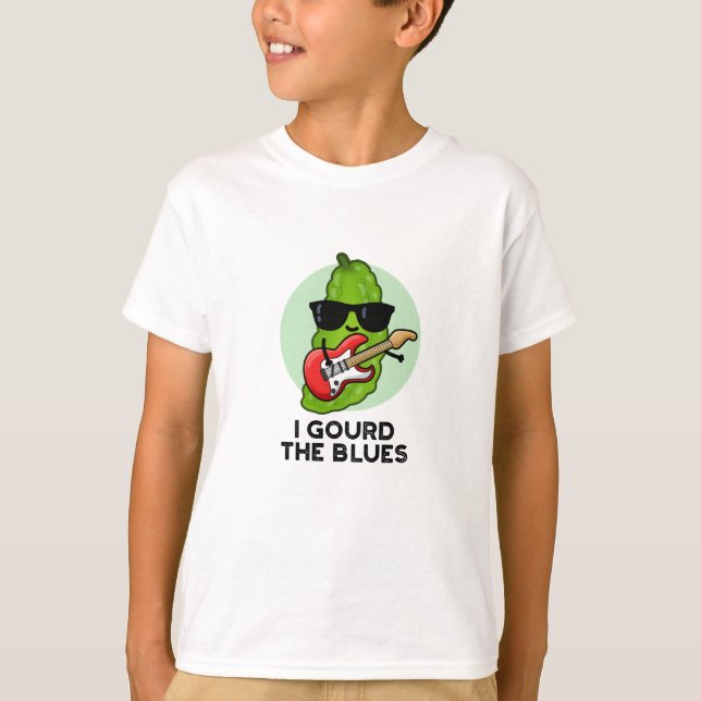 T-shirt J'Ai Obtenu Le Blues Drôle Veggie Pun (Devant)