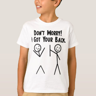 T-shirt J'ai obtenu votre dos !