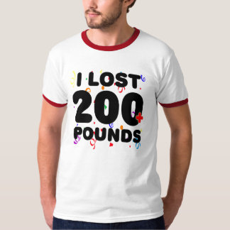 T-shirt J'ai perdu 200+ Livres de partie
