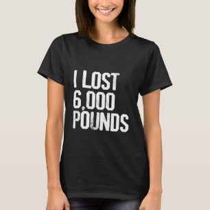 T-shirt J'Ai Perdu 6 000 Livres