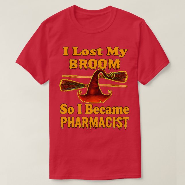 T-shirt J'Ai Perdu Ma Chambre Alors Je Suis Devenu Pharmac (Design devant)