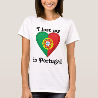 T-shirt J'ai perdu mon coeur au Portugal