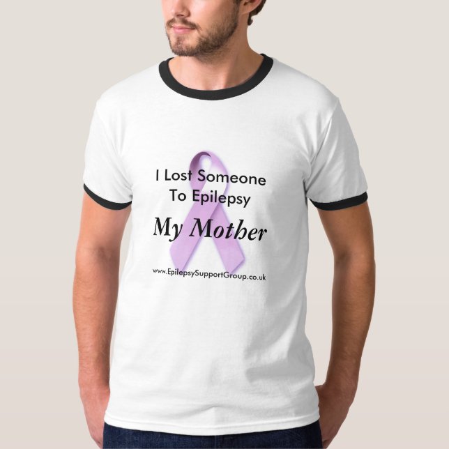 T-shirt J'ai perdu quelqu'un à l'épilepsie (Devant)