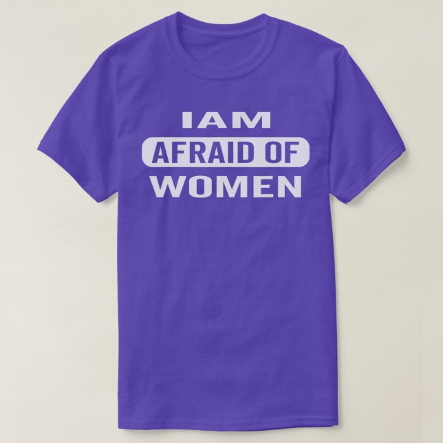 T-SHIRT J'AI PEUR QUE LES FEMMES SOIENT SARCASTIQUES EN DI (Design devant)