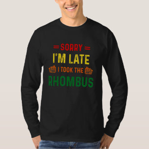 T-shirt J'ai pris le losange   Nerd des maths   Mathématiq