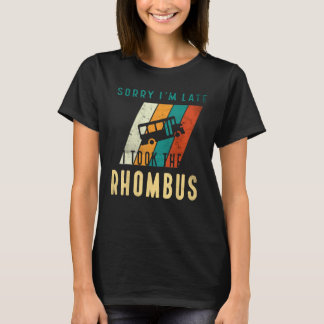 T-shirt J'Ai Pris Le Rhombus Tee, Funny Geometry Parallelo