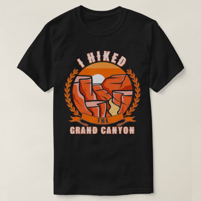 T-shirt J'Ai Promené Le Grand Canyon (Design devant)