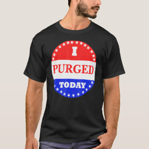 T-shirt J'Ai Purgé Aujourd'Hui Classique 4 juillet Heureux