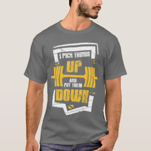 T-shirt J'Ai Ramassé Les Chaussures Et Les Ai Posés Drôle 