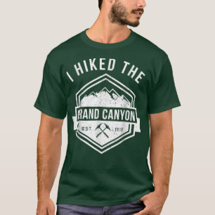 T-shirt J'Ai Randonné Le Grand Canyon Chemise US Nevada Ra
