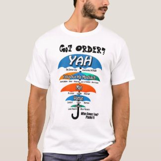 T-shirt J'ai reçu la commande Tee