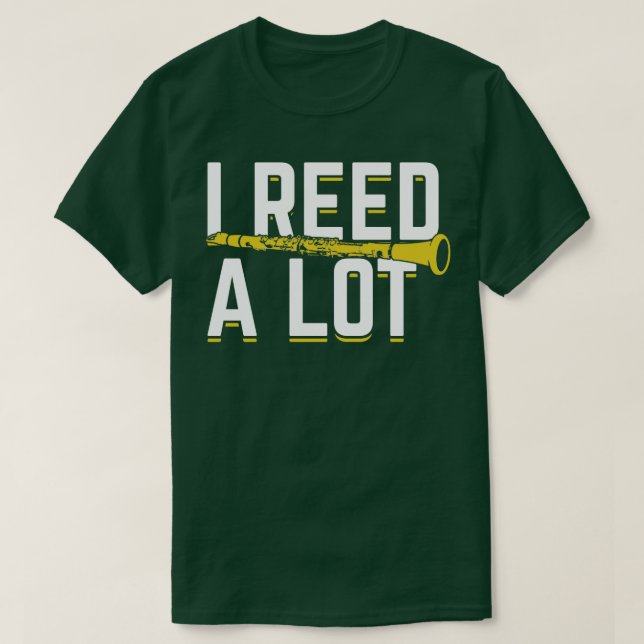 T-shirt J'Ai Reed Un Lot Clarinet Joueur Clarinetist Cadea (Design devant)