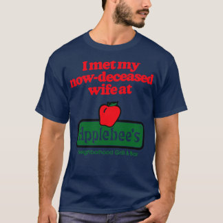 T-shirt J'ai rencontré ma femme maintenant décédée