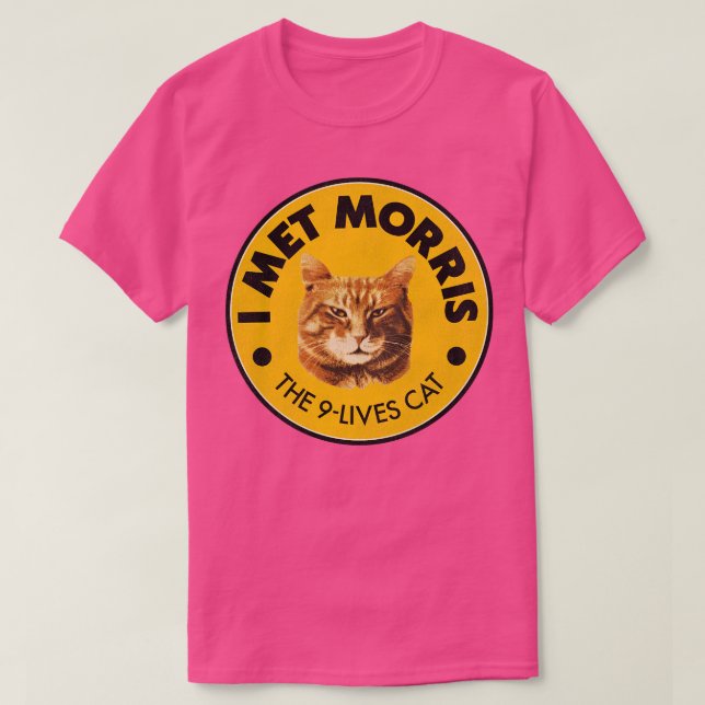 T-shirt J'ai rencontré Morris (Design devant)