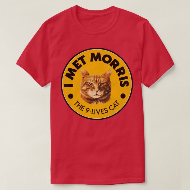 T-shirt J'ai rencontré Morris (Design devant)