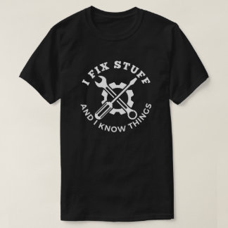 T-shirt J'Ai Réparé Des Choses Drôle Mécanique