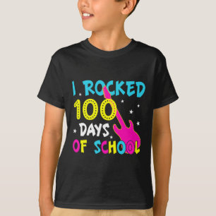 T-shirt J'Ai Rocké 100 Jours D'École 100E Jour Musique De 