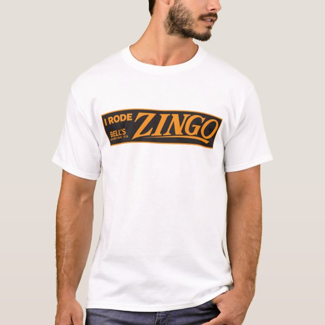 T-shirt "J'ai roulé Zingo !" (Devant)