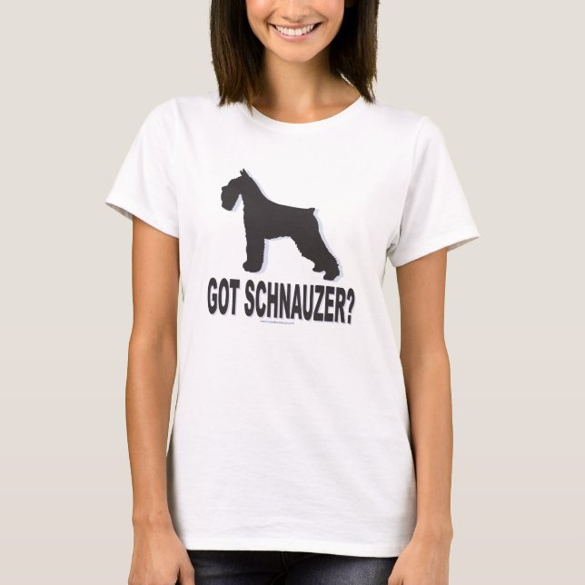 T-shirt J'ai Schnauzer ! (Devant)