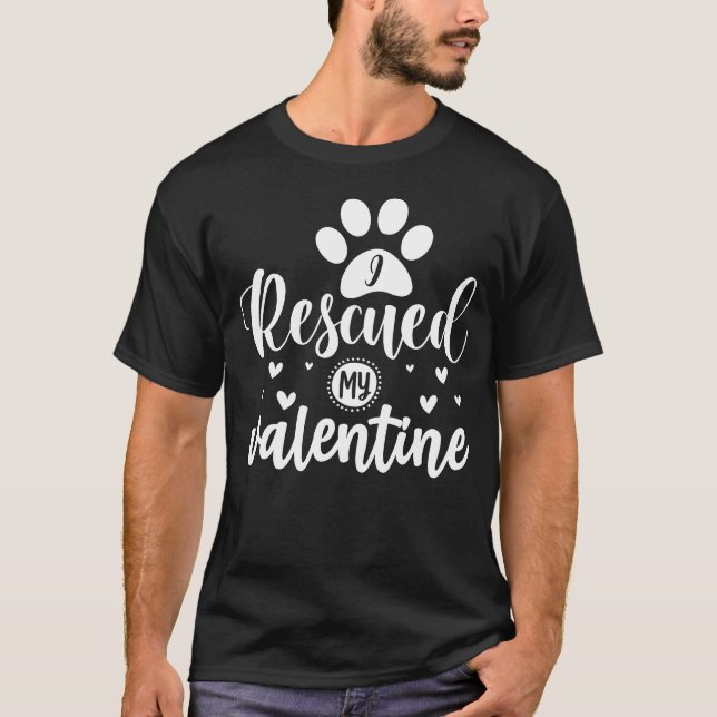 T-shirt J'ai Secouru ma Saint Valentin (Devant)