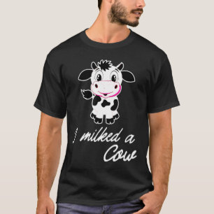 T-shirt J'ai serré dans mes bras un éleveur de vaches S