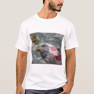 T-shirt J'Ai Servi - Un Vétéran De Combat Irag