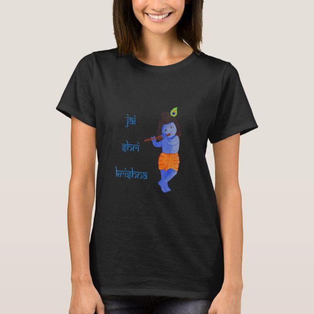 T-shirt Jai Shri Krishna (Devant)