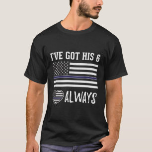 T-shirt J'Ai Son 6 Toujours Police Officier Pride Girlfri