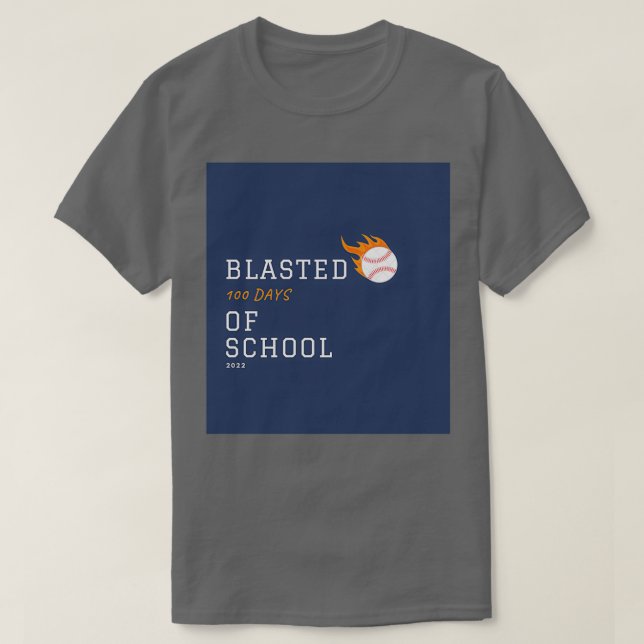 T-shirt J'ai soufflé 100 jours d'école 2022 (Design devant)