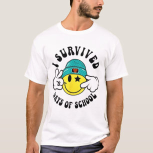 T-shirt J'ai survécu 67 jours d'élèves professeurs Six