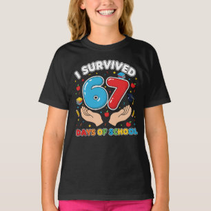 T-shirt J'ai survécu 67 jours d'élèves professeurs T-S