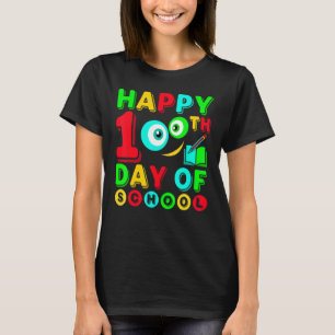 T-shirt J'Ai Survécu À 100 Jours D'Enseignants Étudiants K
