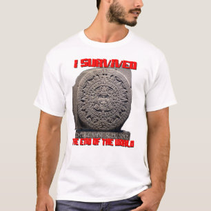 T-shirt J'AI SURVÉCU à 2012 l'extrémité du monde