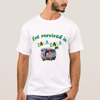T-shirt J'ai survécu à Dala Dala en Tanzanie