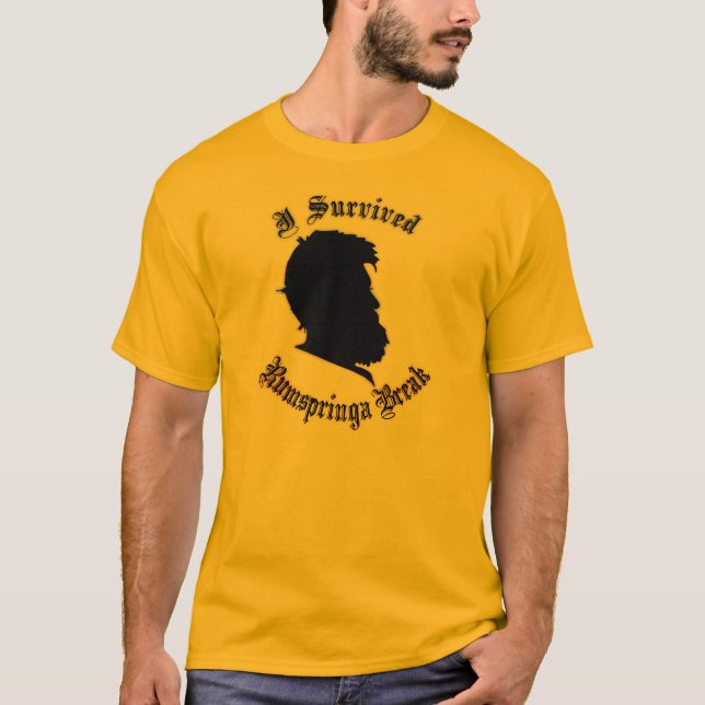 T-shirt J'ai survécu à la coupure de Rumspringa (Devant)