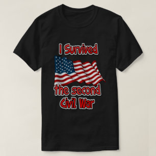 T-shirt J'ai survécu à la deuxième guerre civile