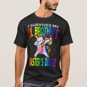 T-shirt J'ai survécu à la maîtrise de mon frère Lil Unicor
