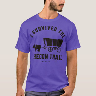 T-shirt J'ai survécu à la piste de l'Oregon
